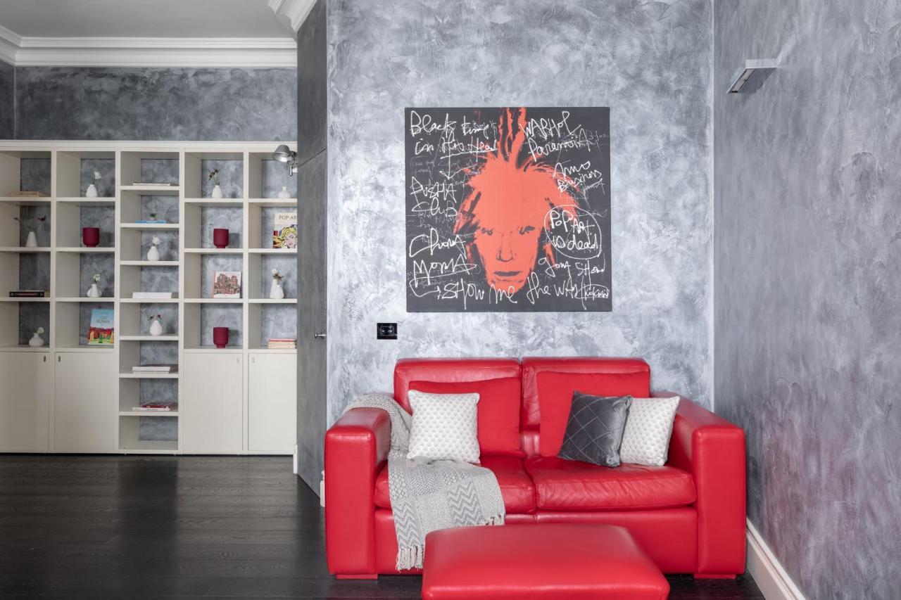 Iflat A Sparkle Of Red In Trastevere Roma Eksteriør bilde